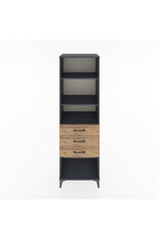 Hyperion Dolap 3 Raflı 3 Çekmeceli 60x44x195 - S59M117V6B