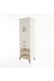 Hyperion Dolap 2 Raflı 2 Çekmeceli Tek Askılı 60x44x195 - S59M118V1B