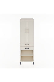 Hyperion Dolap 4 Raflı 2 Çekmeceli 2 Kapaklı 60x44x195 - S59M119V1B