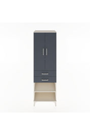 Hyperion Dolap 4 Raflı 2 Çekmeceli 2 Kapaklı 60x44x195 - S59M119V2B