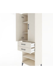 Hyperion Dolap 4 Raflı 2 Çekmeceli 2 Kapaklı 60x44x195 - S59M119V1B
