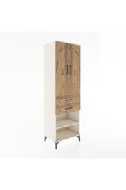 Hyperion Dolap 4 Raflı 2 Çekmeceli 2 Kapaklı 60x44x195 - S59M119V3B