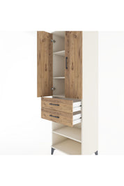 Hyperion Dolap 4 Raflı 2 Çekmeceli 2 Kapaklı 60x44x195 - S59M119V3B