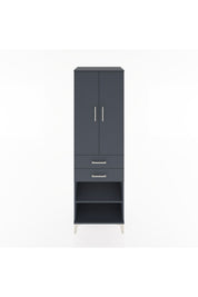 Hyperion Dolap 4 Raflı 2 Çekmeceli 2 Kapaklı 60x44x195 - S59M119V5B