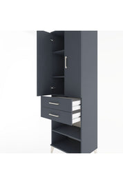 Hyperion Dolap 4 Raflı 2 Çekmeceli 2 Kapaklı 60x44x195 - S59M119V5B