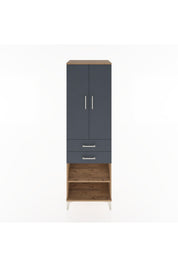 Hyperion Dolap 4 Raflı 2 Çekmeceli 2 Kapaklı 60x44x195 - S59M119V8B