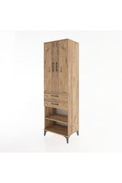 Hyperion Dolap 4 Raflı 2 Çekmeceli 2 Kapaklı 60x44x195 - S59M119V9B