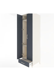 Hyperion Dolap 3 Raflı Tek Çekmeceli Tek Askılı 60x44x195 - S59M120V2B