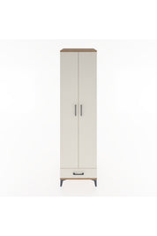 Hyperion Dolap 3 Raflı Tek Çekmeceli Tek Askılı 60x44x195 - S59M120V7B