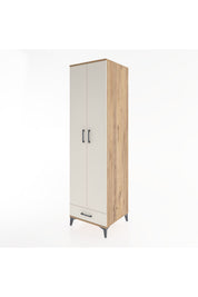 Hyperion Dolap 3 Raflı Tek Çekmeceli Tek Askılı 60x44x195 - S59M120V7B