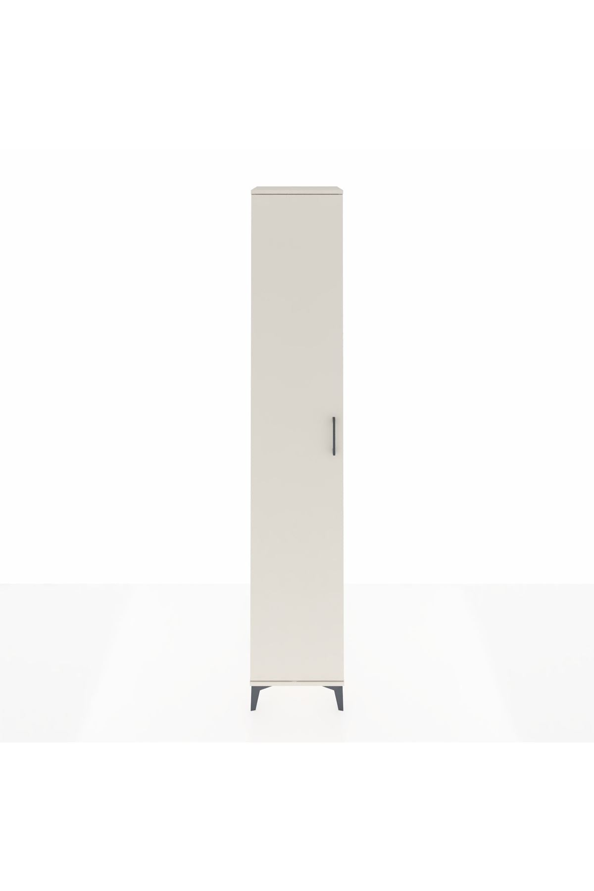 Hyperion Dolap 3 Raflı Tek Kapaklı Tek Askılı 44x44x243 - S64M001V1B