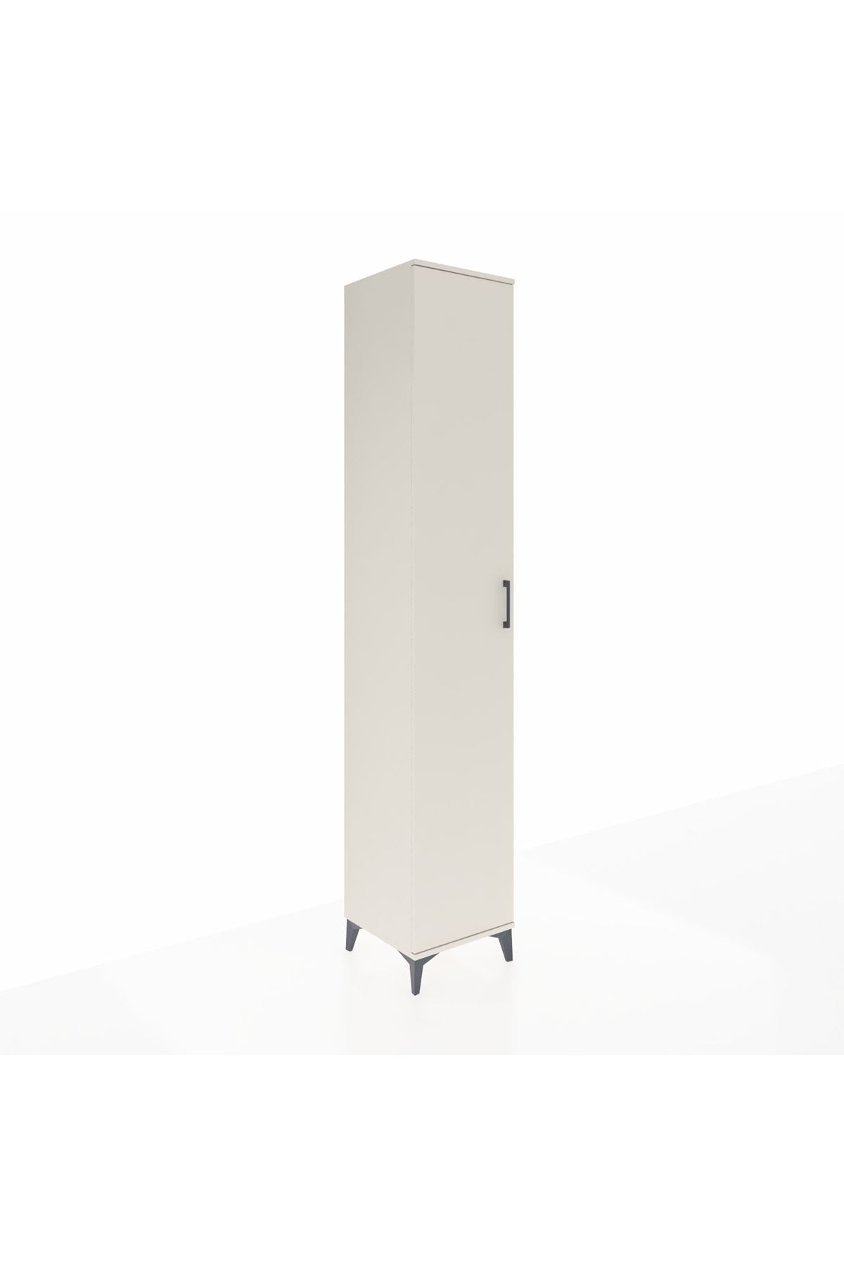 Hyperion Dolap 3 Raflı Tek Kapaklı Tek Askılı 44x44x243 - S64M001V1B