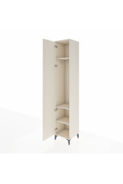 Hyperion Dolap 3 Raflı Tek Kapaklı Tek Askılı 44x44x243 - S64M001V1B