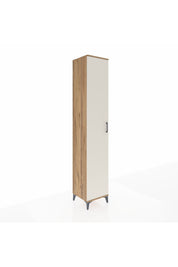 Hyperion Dolap 3 Raflı Tek Kapaklı Tek Askılı 44x44x243 - S64M001V7B