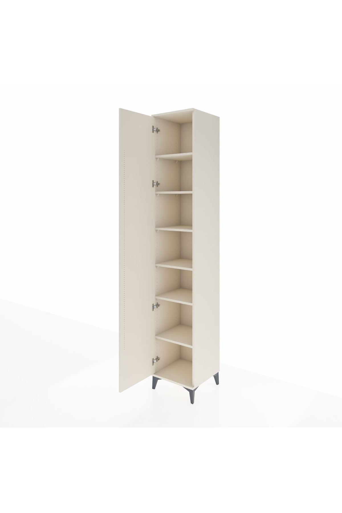 Hyperion Dolap 6 Raflı Tek Kapaklı 44x44x243 - S64M002V1B