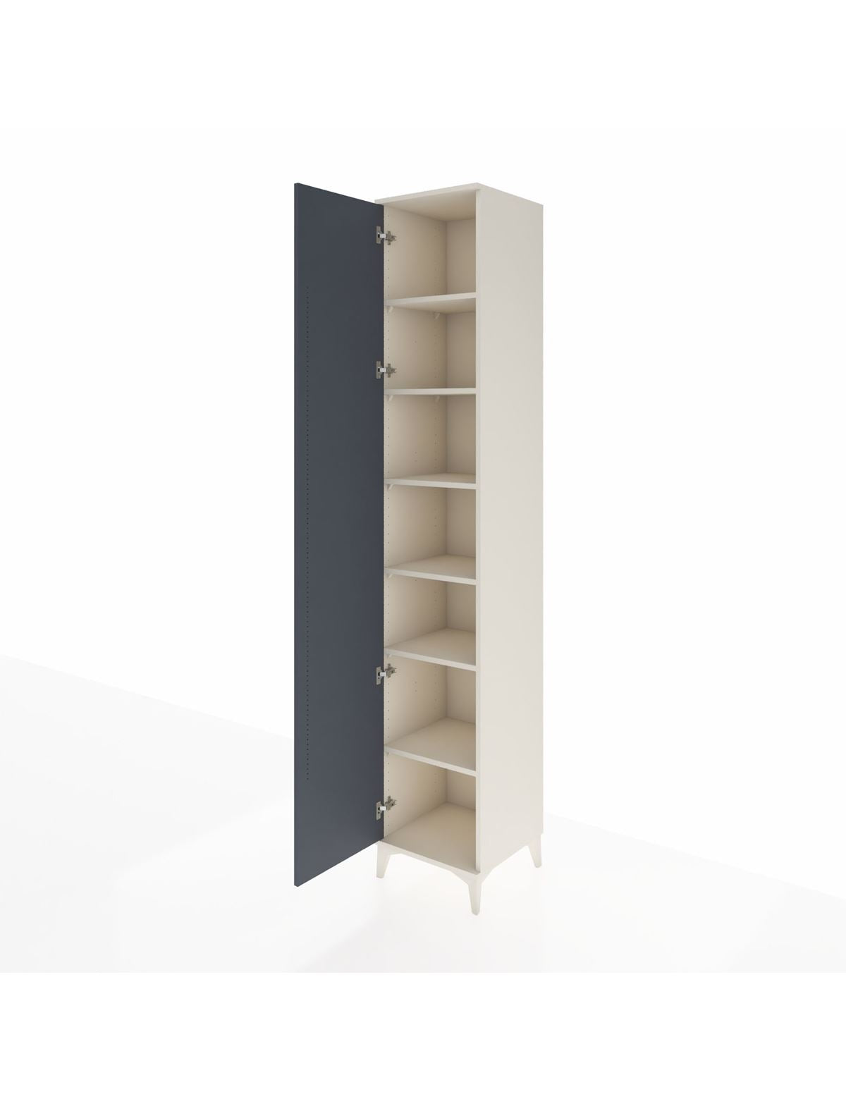 Hyperion Dolap 6 Raflı Tek Kapaklı 44x44x243 - S64M002V2B