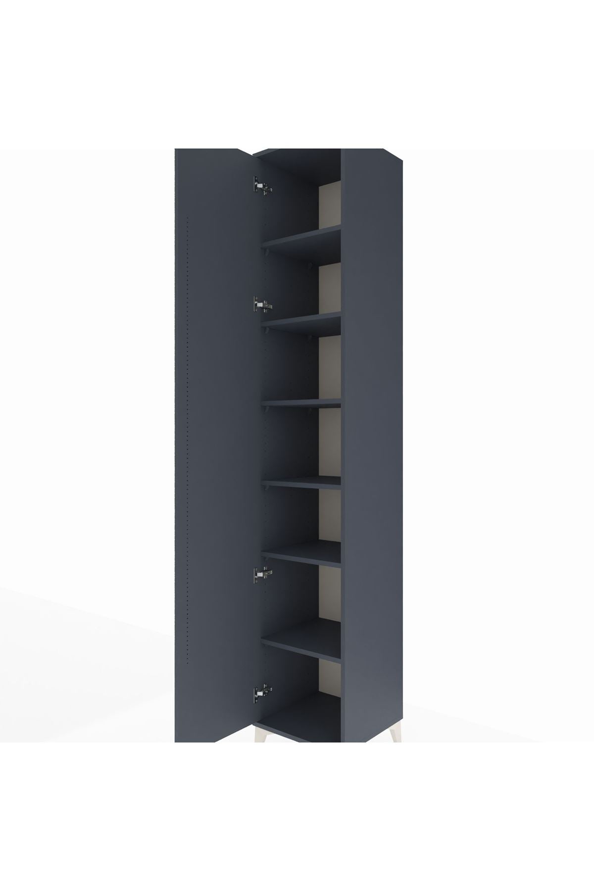 Hyperion Dolap 6 Raflı Tek Kapaklı 44x44x243 - S64M002V5B