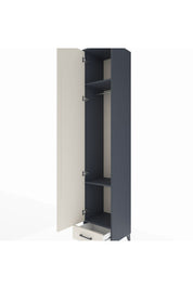 Hyperion Dolap 3 Raflı Tek Çekmeceli Tek Askılı 44x44x243 - S64M003V4B
