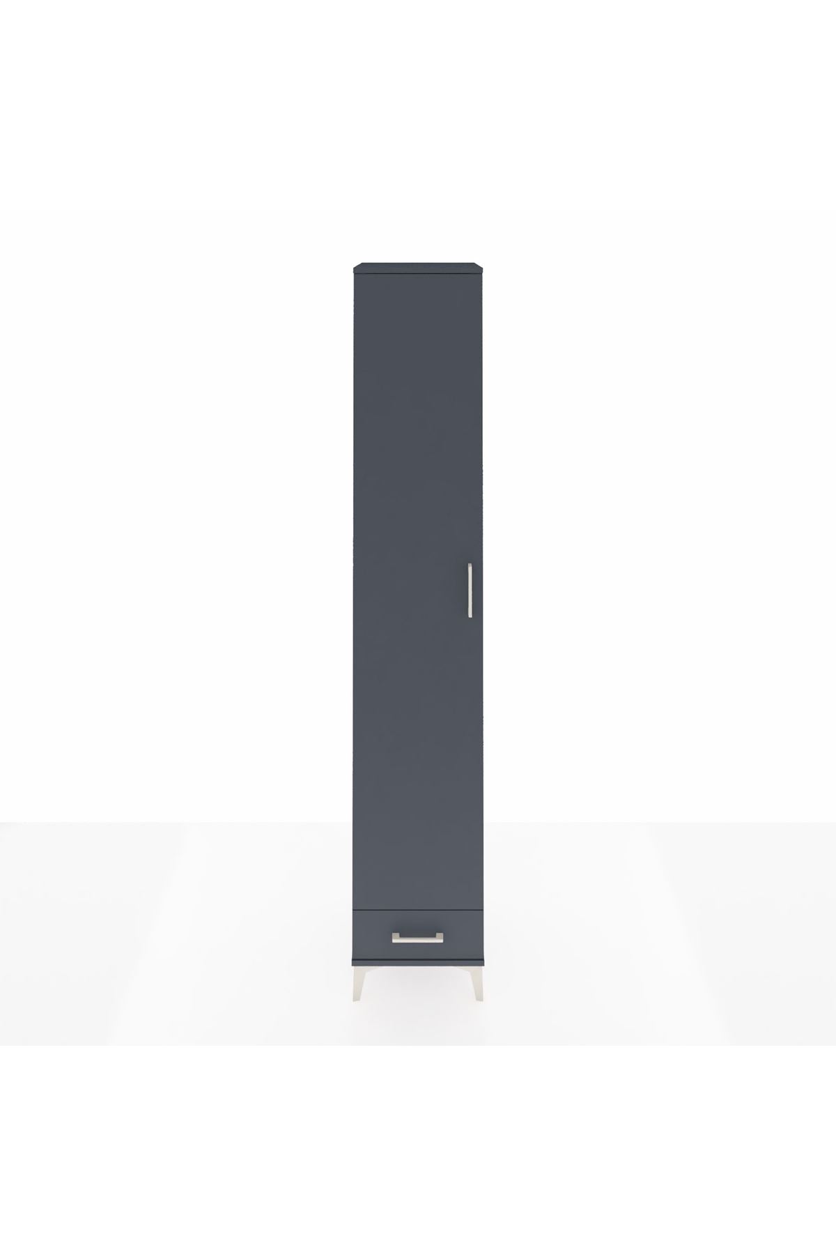 Hyperion Dolap 6 Raflı Tek Çekmeceli Tek Kapaklı 44x44x243 - S64M004V5B
