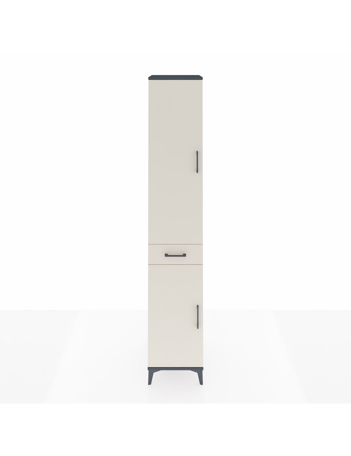 Hyperion Dolap 4 Raflı Tek Çekmeceli Tek Askılı 44x44x243 - S64M005V4B