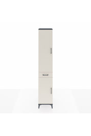 Hyperion Dolap 4 Raflı Tek Çekmeceli Tek Askılı 44x44x243 - S64M005V4B