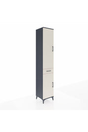 Hyperion Dolap 4 Raflı Tek Çekmeceli Tek Askılı 44x44x243 - S64M005V4B