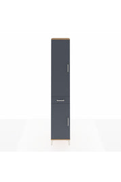 Hyperion Dolap 4 Raflı Tek Çekmeceli Tek Askılı 44x44x243 - S64M005V8B
