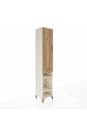 Hyperion Dolap 4 Raflı Tek Çekmeceli Tek Askılı 44x44x243 - S64M006V3B