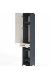 Hyperion Dolap 4 Raflı Tek Çekmeceli Tek Askılı 44x44x243 - S64M006V4B