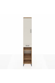 Hyperion Dolap 4 Raflı Tek Çekmeceli Tek Askılı 44x44x243 - S64M006V7B