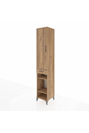 Hyperion Dolap 4 Raflı Tek Çekmeceli Tek Askılı 44x44x243 - S64M006V9B