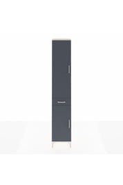 Hyperion Dolap 6 Raflı Tek Çekmeceli 2 Kapaklı 44x44x243 - S64M007V2B