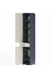 Hyperion Dolap 6 Raflı Tek Çekmeceli 2 Kapaklı 44x44x243 - S64M007V4B