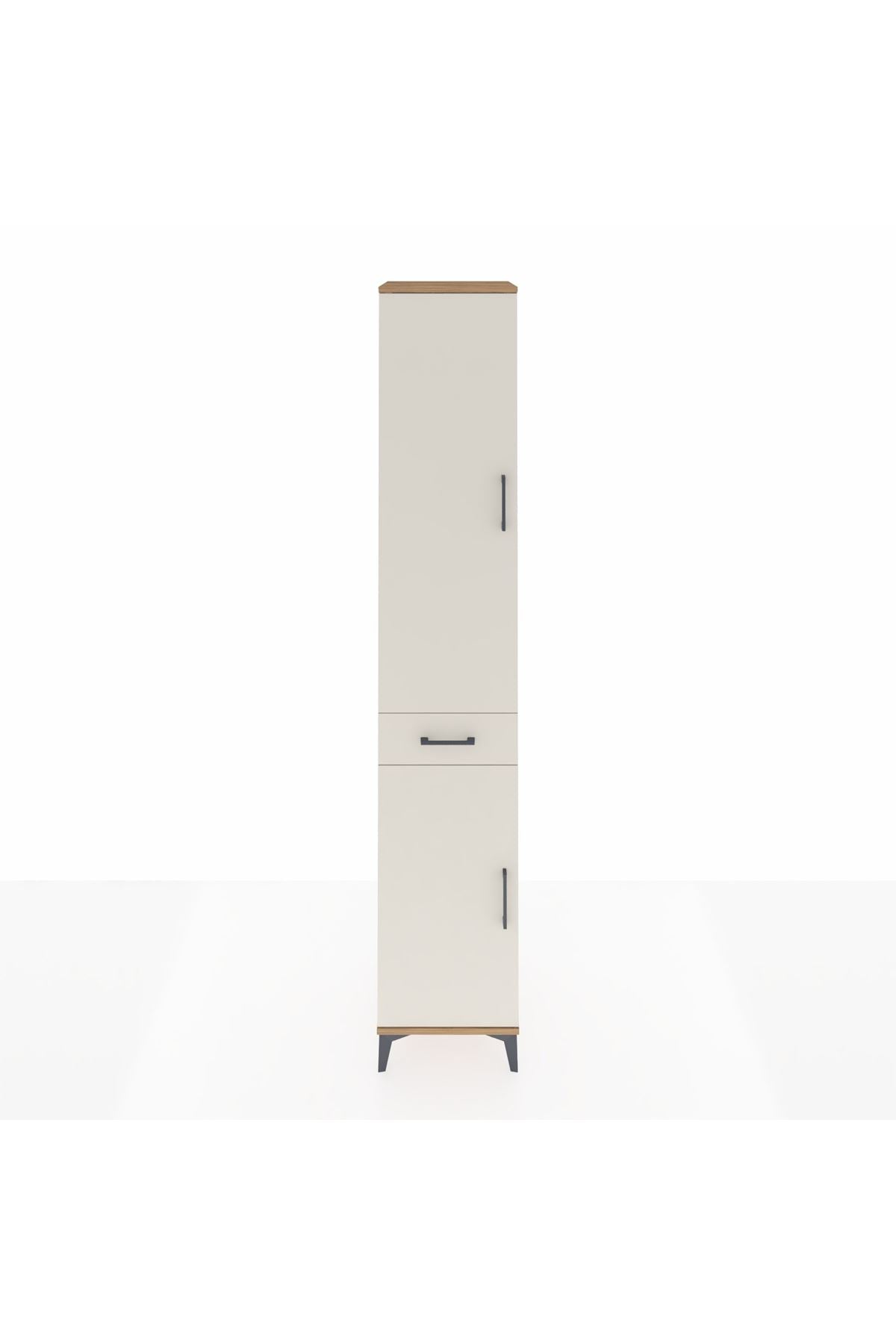 Hyperion Dolap 6 Raflı Tek Çekmeceli 2 Kapaklı 44x44x243 - S64M007V7B