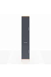Hyperion Dolap 6 Raflı Tek Çekmeceli 2 Kapaklı 44x44x243 - S64M007V8B