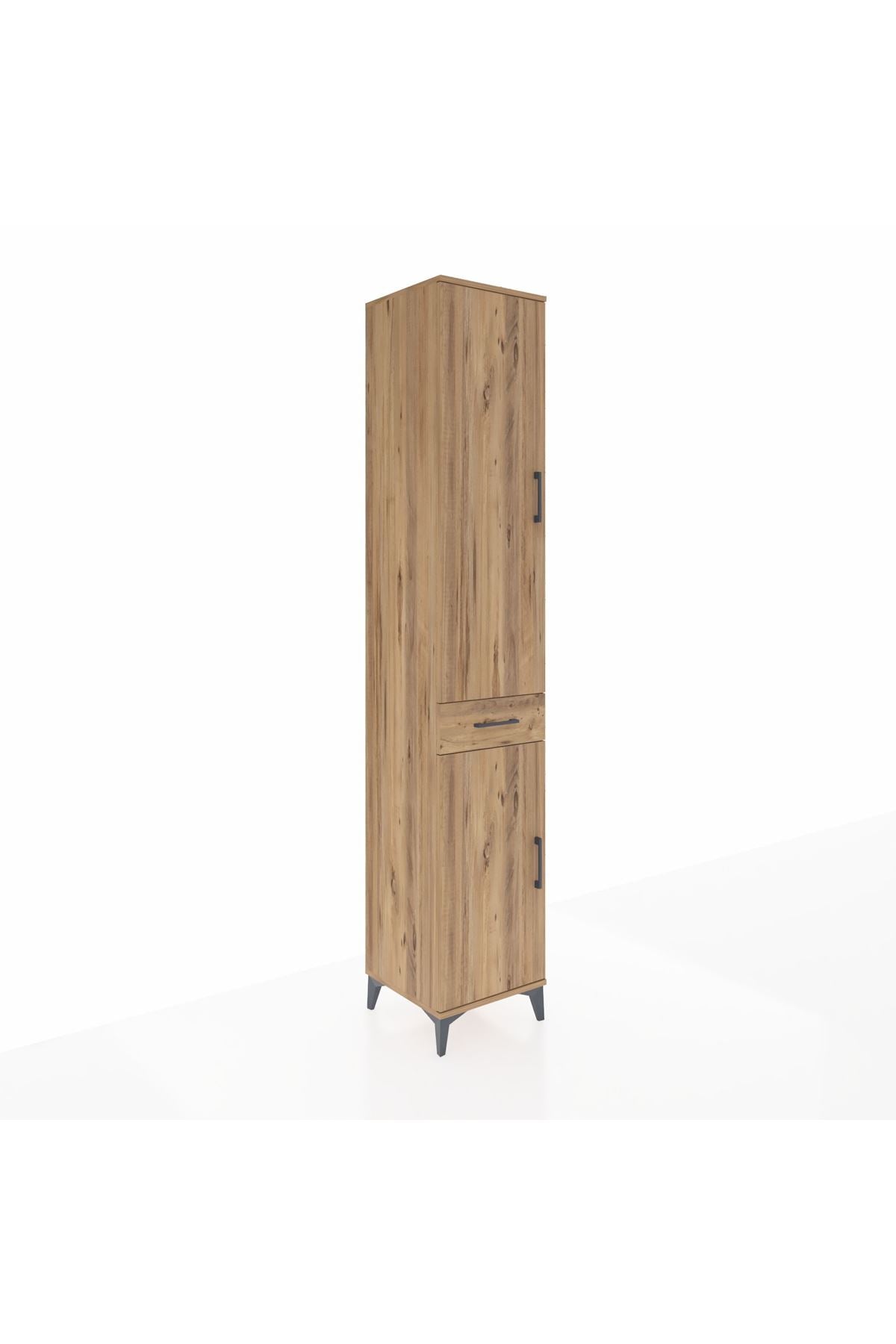 Hyperion Dolap 6 Raflı Tek Çekmeceli 2 Kapaklı 44x44x243 - S64M007V9B