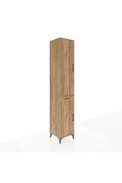Hyperion Dolap 6 Raflı Tek Çekmeceli 2 Kapaklı 44x44x243 - S64M007V9B