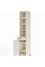 Hyperion Dolap 6 Raflı Tek Çekmeceli Tek Kapaklı 44x44x243 - S64M008V1B