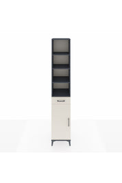 Hyperion Dolap 6 Raflı Tek Çekmeceli Tek Kapaklı 44x44x243 - S64M008V4B