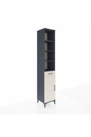 Hyperion Dolap 6 Raflı Tek Çekmeceli Tek Kapaklı 44x44x243 - S64M008V4B