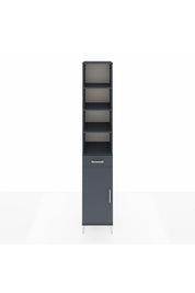 Hyperion Dolap 6 Raflı Tek Çekmeceli Tek Kapaklı 44x44x243 - S64M008V5B