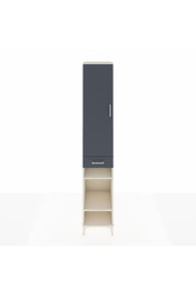 Hyperion Dolap 6 Raflı Tek Çekmeceli Tek Kapaklı 44x44x243 - S64M009V2B