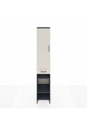 Hyperion Dolap 6 Raflı Tek Çekmeceli Tek Kapaklı 44x44x243 - S64M009V4B