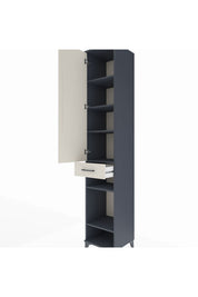 Hyperion Dolap 6 Raflı Tek Çekmeceli Tek Kapaklı 44x44x243 - S64M009V4B