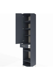 Hyperion Dolap 6 Raflı Tek Çekmeceli Tek Kapaklı 44x44x243 - S64M009V5B