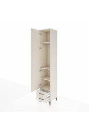 Hyperion Dolap 4 Raflı 2 Çekmeceli Tek Askılı 44x44x243 - S64M010V1B