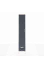 Hyperion Dolap 4 Raflı 2 Çekmeceli Tek Askılı 44x44x243 - S64M010V2B