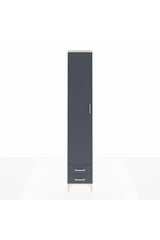 Hyperion Dolap 4 Raflı 2 Çekmeceli Tek Askılı 44x44x243