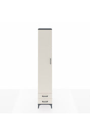 Hyperion Dolap 4 Raflı 2 Çekmeceli Tek Askılı 44x44x243 - S64M010V4B