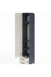 Hyperion Dolap 4 Raflı 2 Çekmeceli Tek Askılı 44x44x243 - S64M010V4B